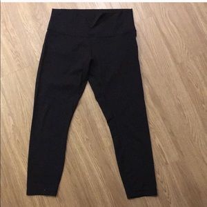 Lululemon high times black leggings luxtreme